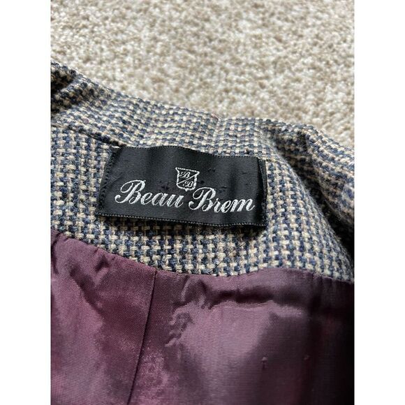 BEAU BREM Vintage WOMENS BLAZER Jacket Long Sleeve Button SIZE 42 - Picture 5 of 13